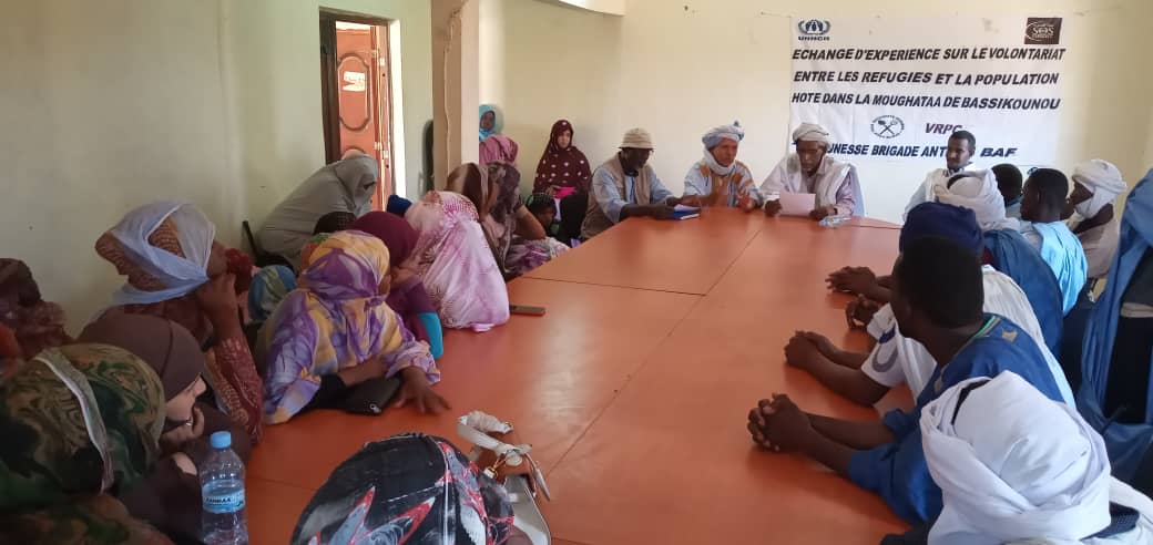 Mise en place des organisations de jeunes volontaires issus des populations réfugiées de Fassala et&nbsp;Bassikounou