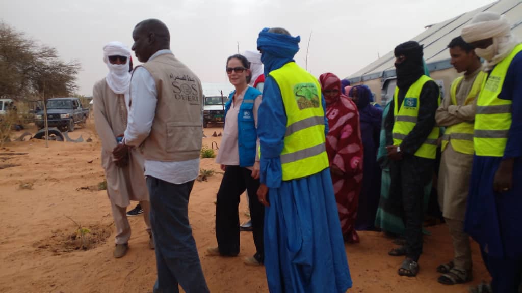Visite de Madame Elizabeth Eyster, nouvelle représentante de l&rsquo;UNHCR en&nbsp;Mauritanie